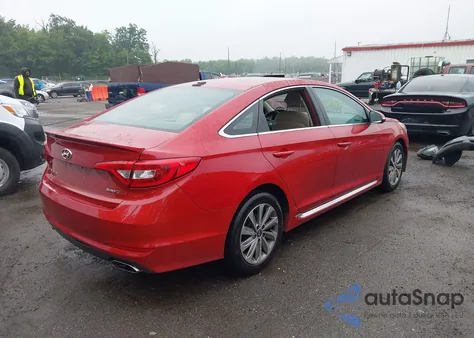 2017 Hyundai Sonata Sport from USA, damaged, VIN 5NPE34AF9HH442703
